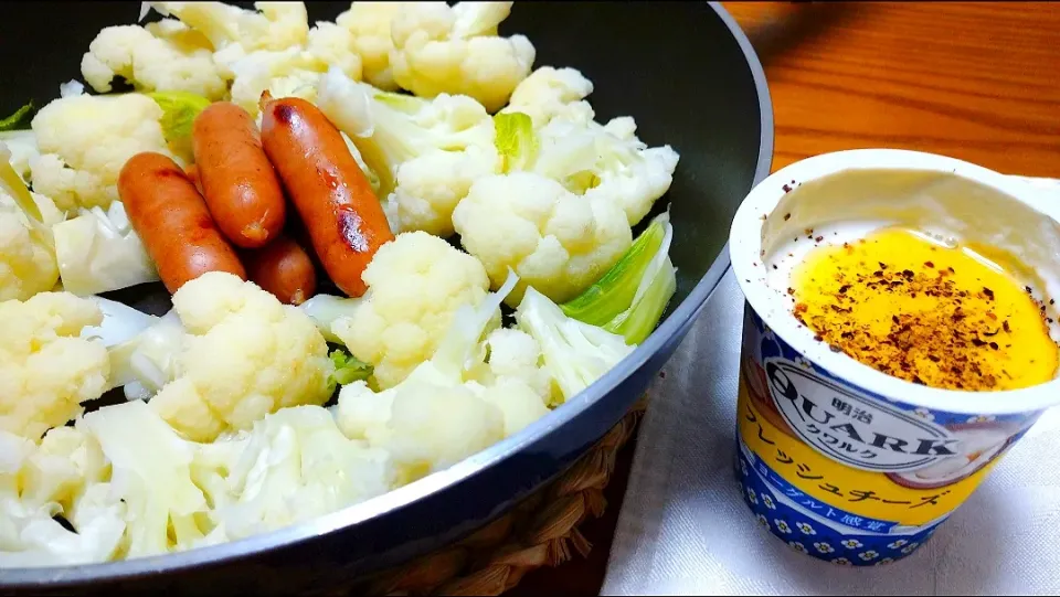 カリフラワーのホットサラダ|卯月さん