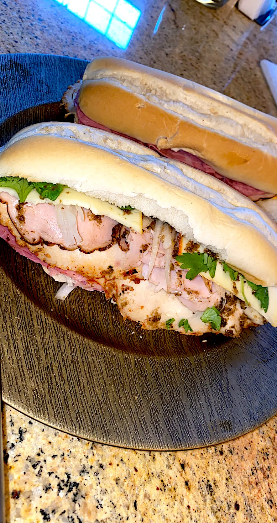 Turkey chicken & Cornbeef Sub sandwiches|Tawanjaさん