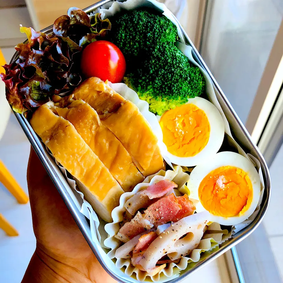 Snapdishの料理写真:＊鶏胸チャーシュー弁当|つなもんさん