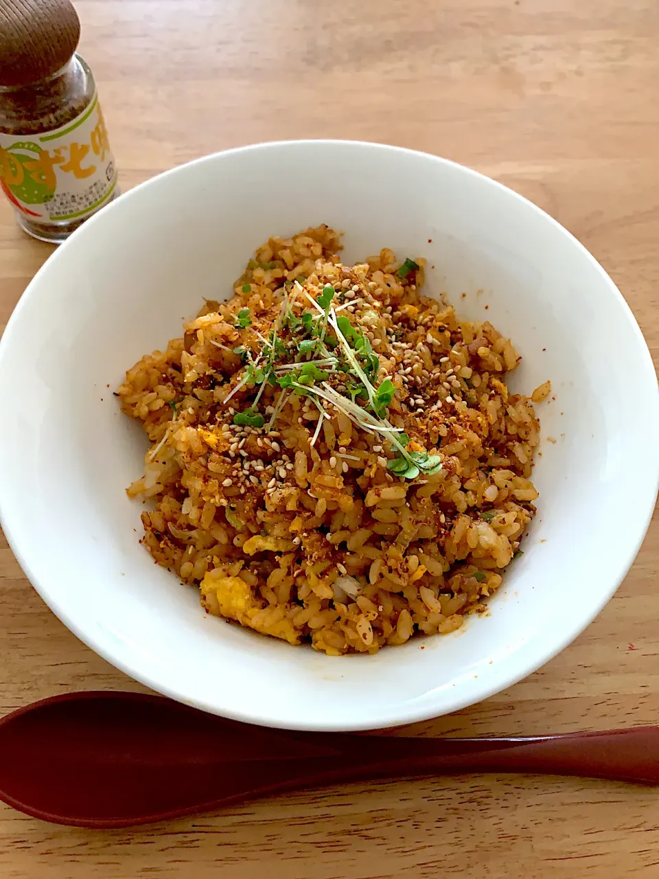 納豆ネギ味噌炒飯⭐️|kaokaoさん