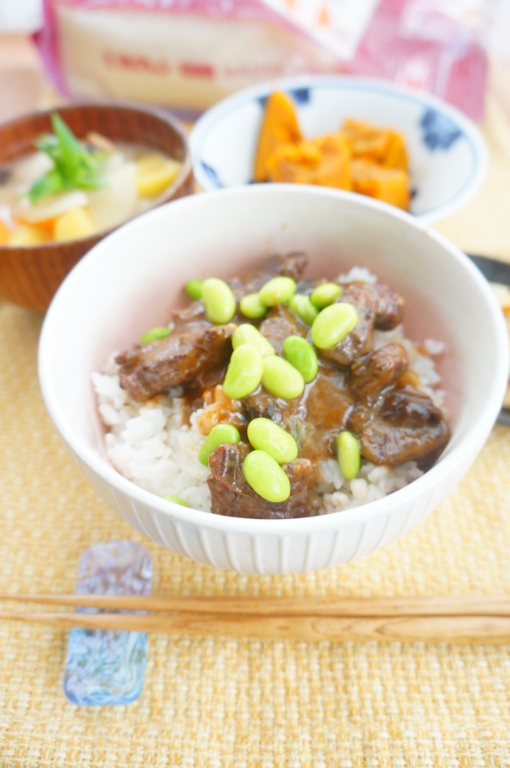 帯広豚丼風エゾシカ丼