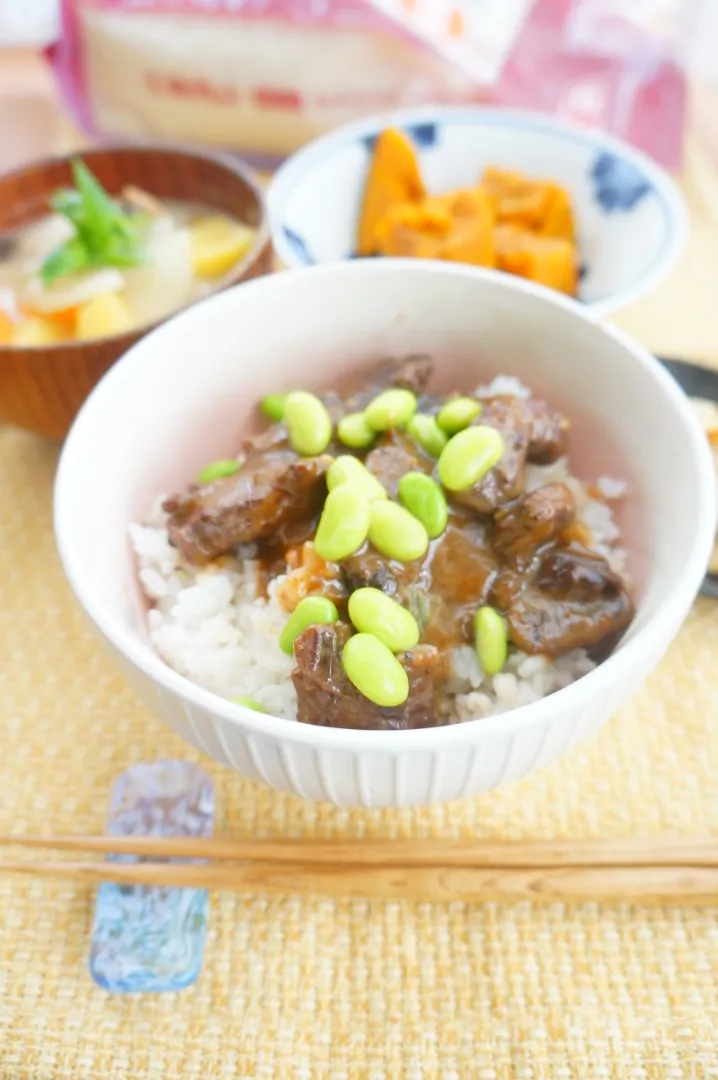 帯広豚丼風エゾシカ丼|ちいさなしあわせキッチンさん