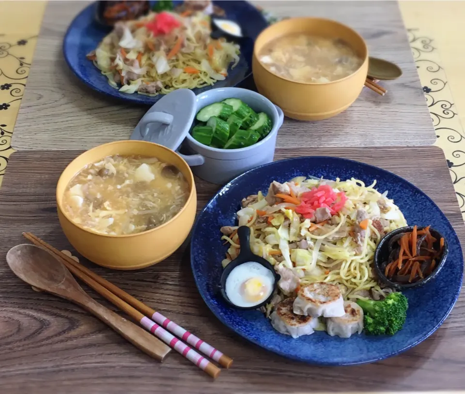 おうちランチ～塩焼きそば|チムニーさん