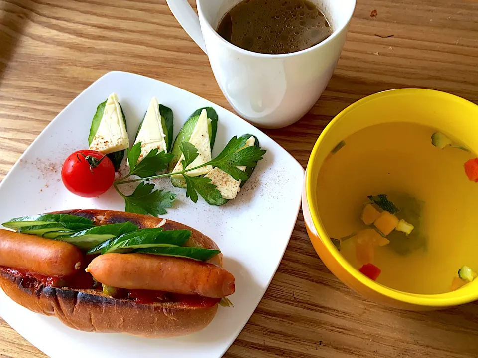 今日の朝食🤗久々の投稿|「蘭」さん