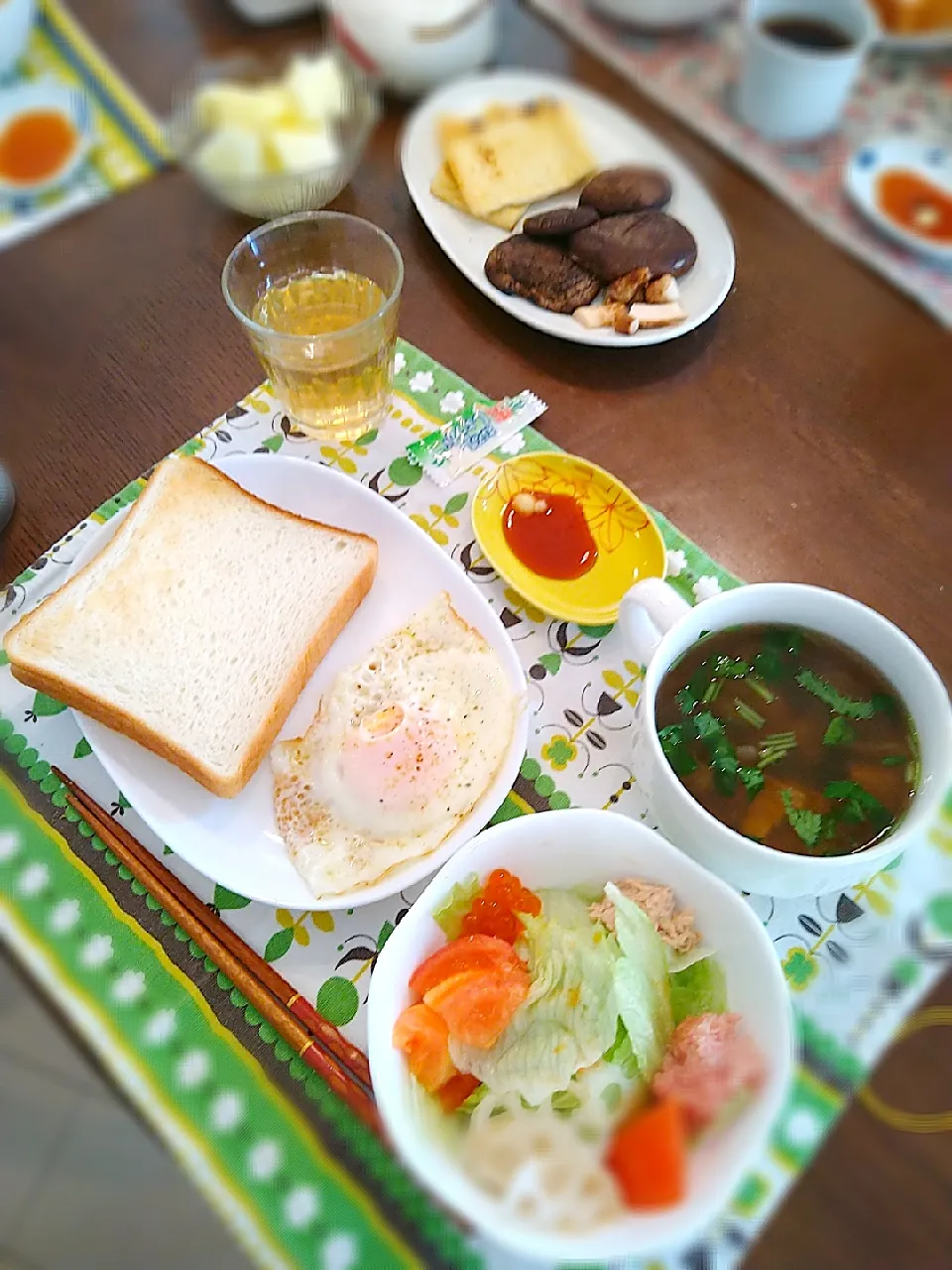 朝ごはん！|まめころさん