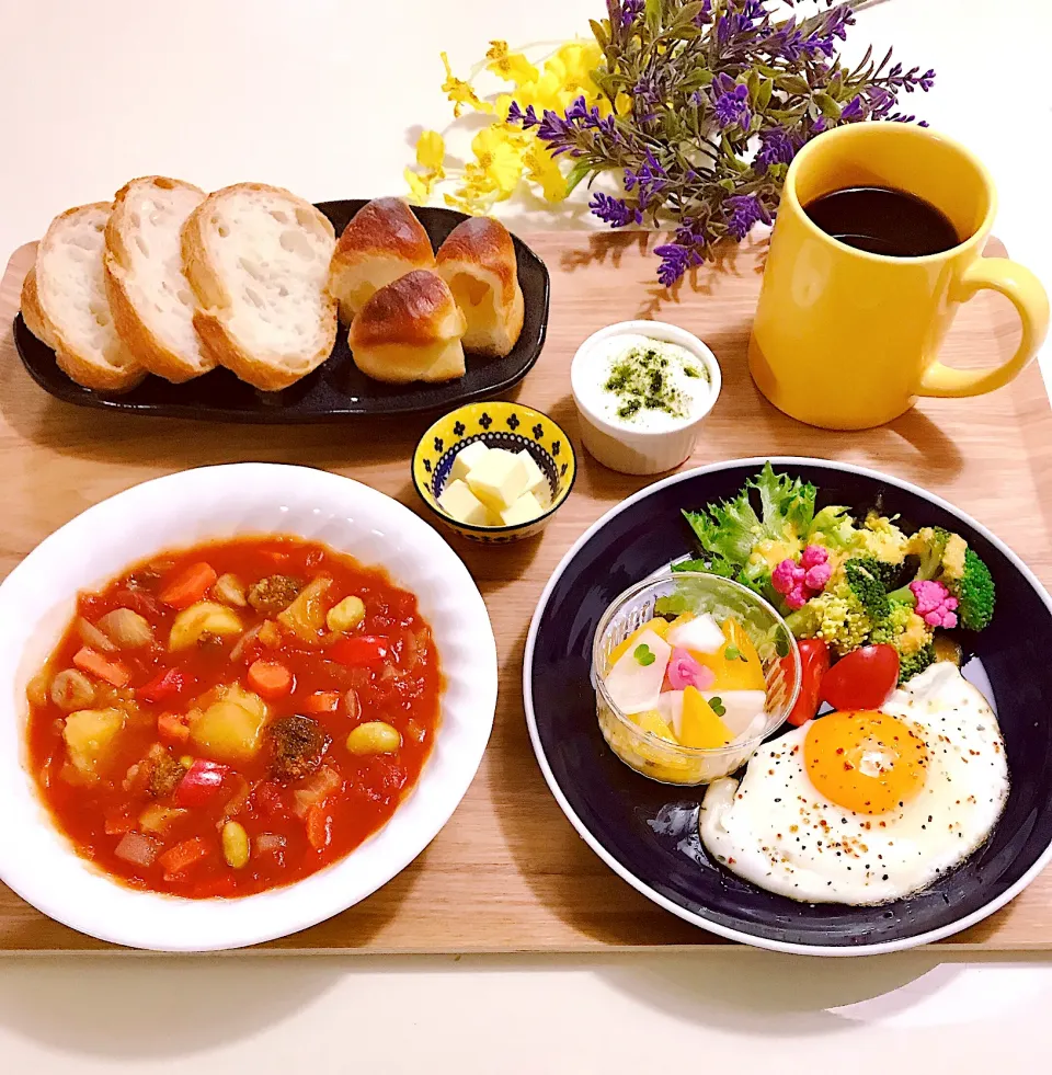 ☆日曜日のブランチ✳︎ミネストローネ|ちゃべさん