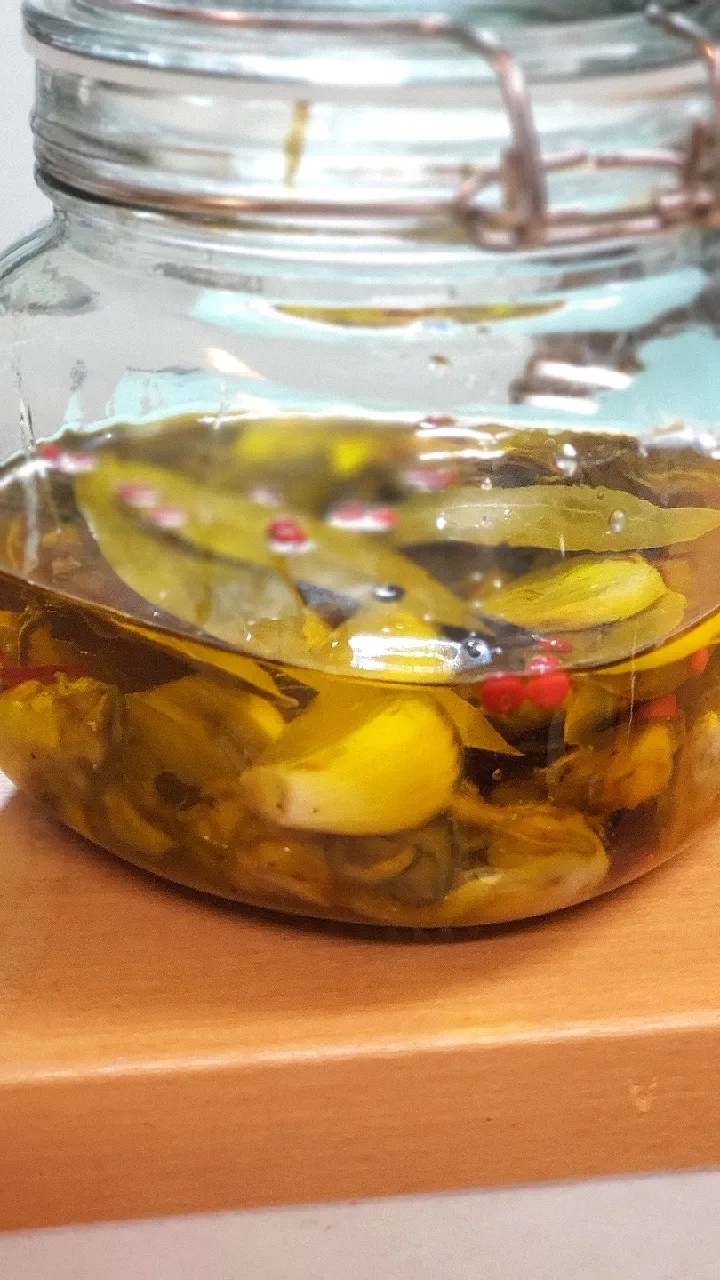 牡蠣のオリーブオイル漬け|tdlemonさん