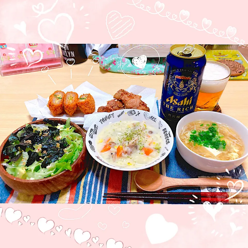 １１／１５ ｓｕｎ 晩ごはん🍴＊○°|rinaronarさん