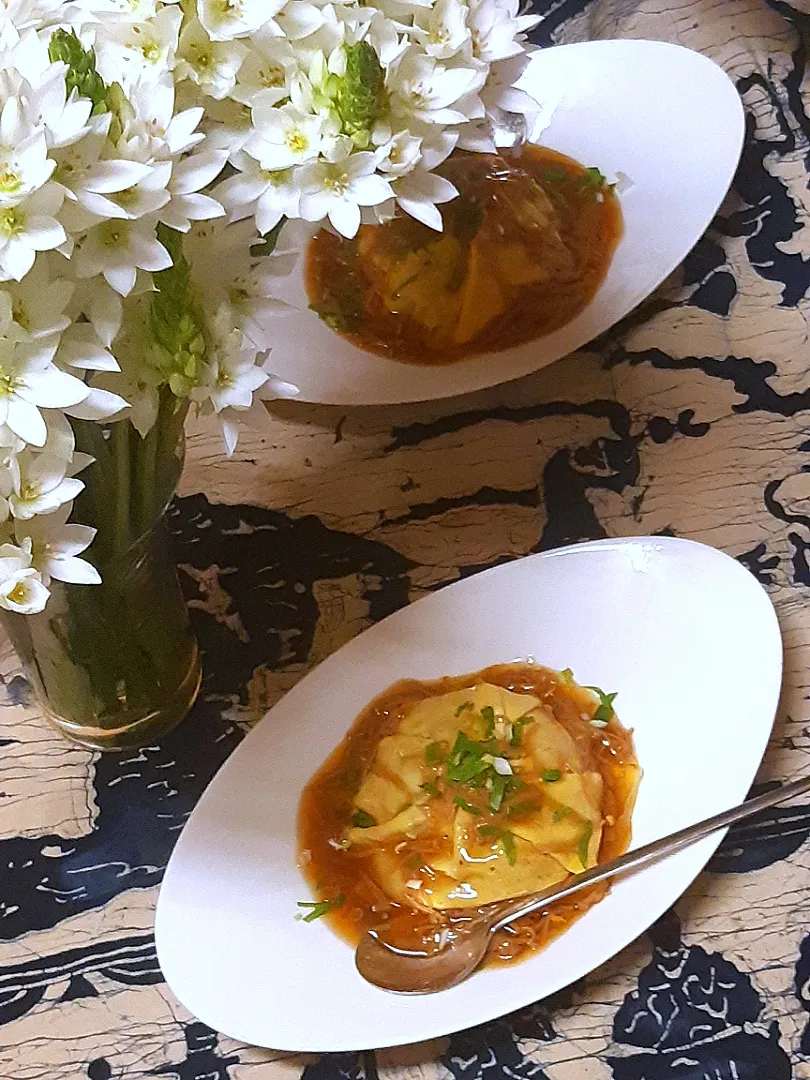 ドレスド炒飯なめ茸🍄餡掛け🍥🥄🍃|Kazuyoshi Gotoさん