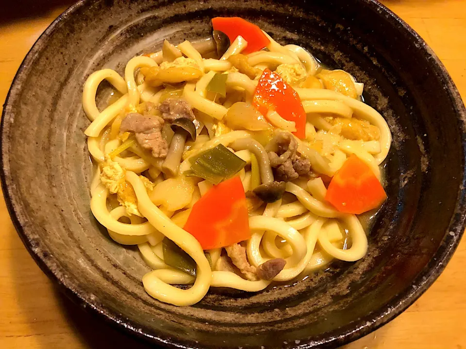 カレーうどん 〜おでんの最終形態〜|ゆっこっこさん