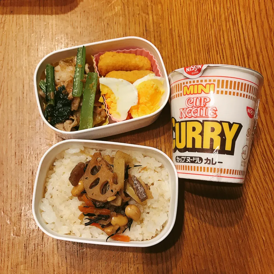 Snapdishの料理写真:息子弁当11月16日|hatabowwyomeさん