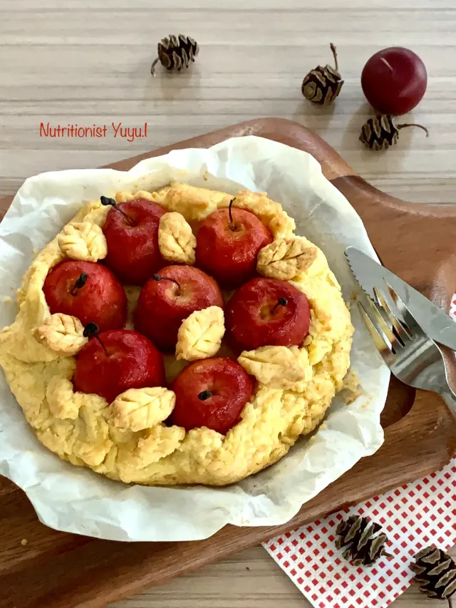 絵本から出てきたような姫りんごのおやつ - SnapDish Food Camera