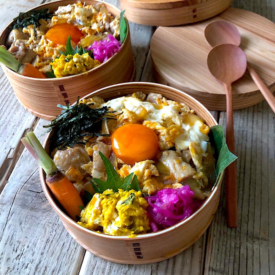 親子丼弁当