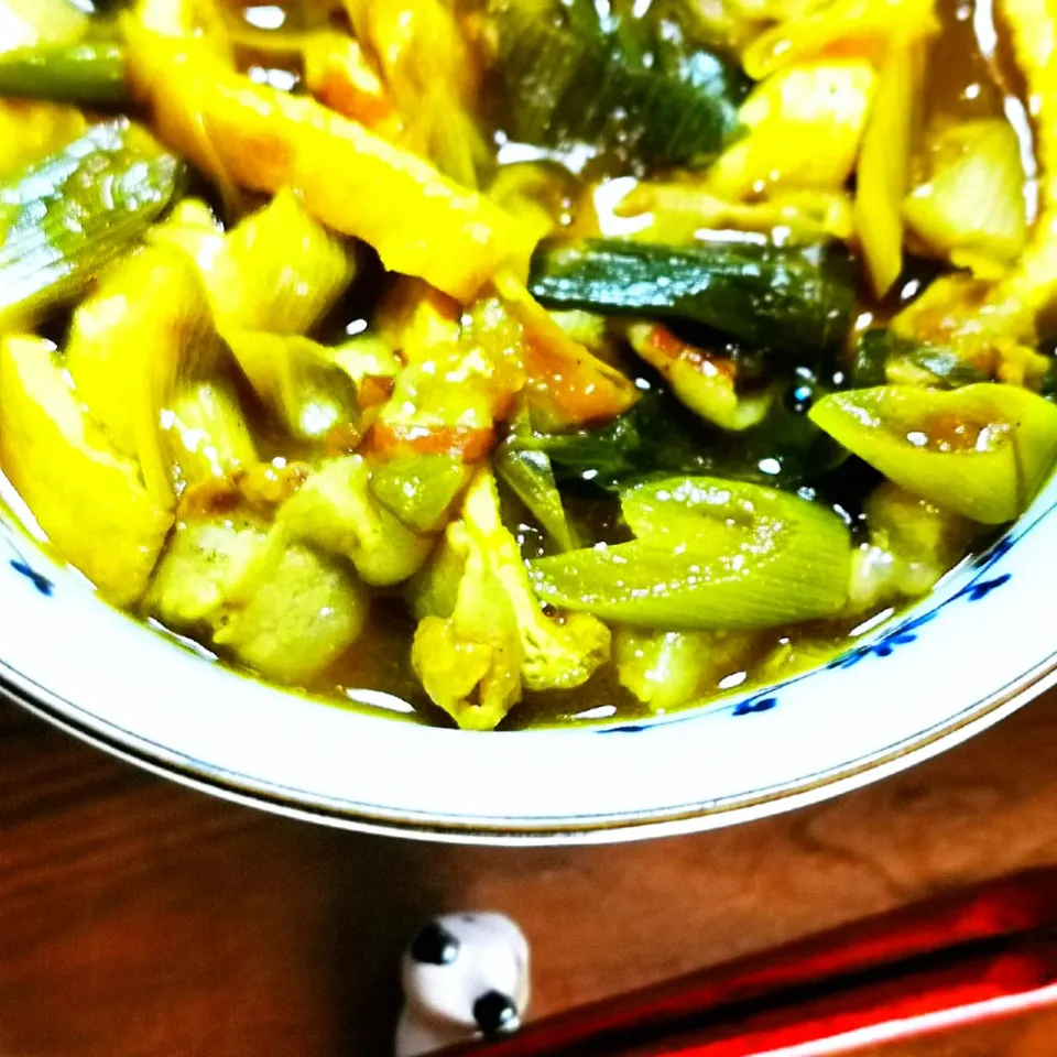 めっちゃ美味しいカレーうどん😋👍|ペンギンさん