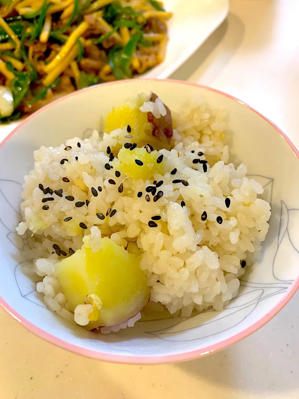 さつま芋ご飯|しばざきまりさん