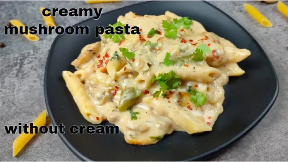 Creamy mushroom pasta|Priyankaさん