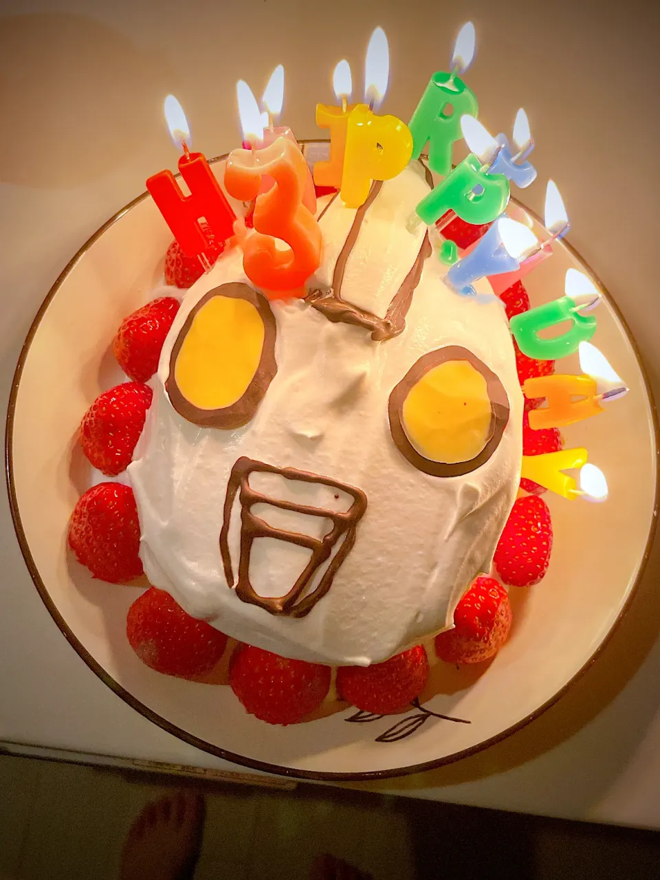 ウルトラマンケーキ🎂|ぁすかさん