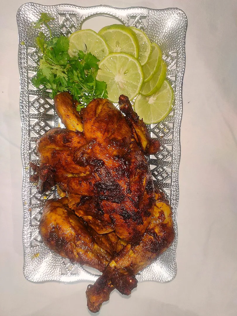 grilled whole chicken|habeebaさん