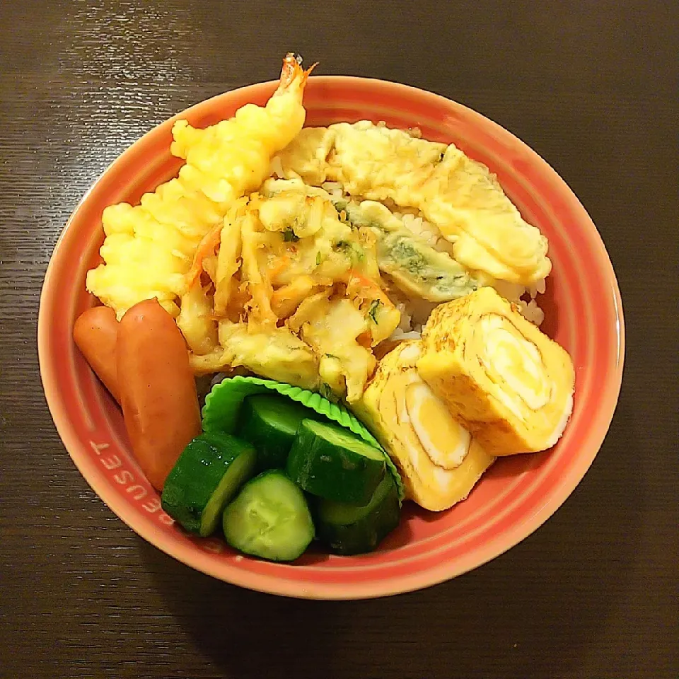 息子置き弁🍱天丼|Rieさん