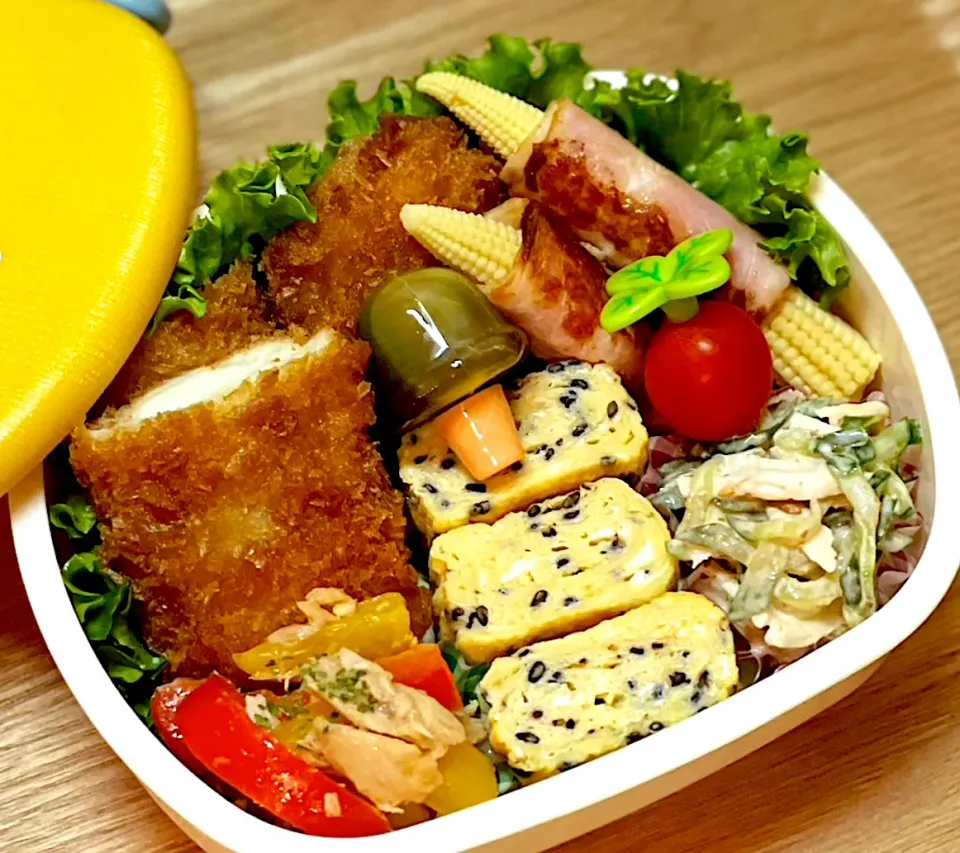 旦那のお弁当⭐︎|kanmamamaさん