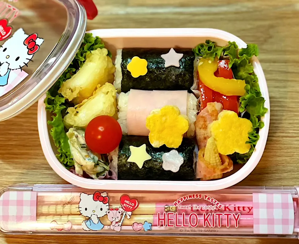 Snapdishの料理写真:娘のお弁当♡|kanmamamaさん