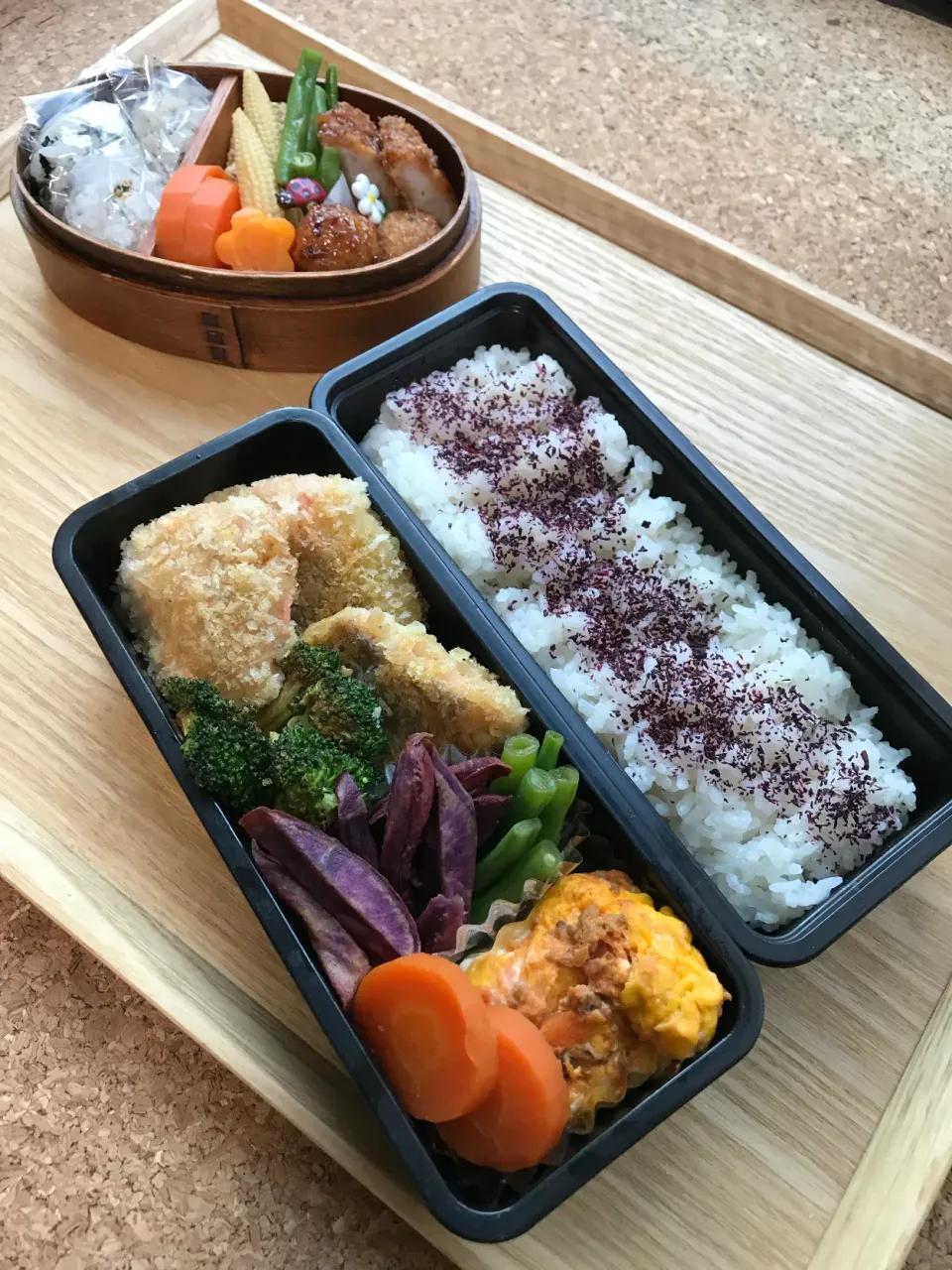 サーモンフライ弁当|二キィさん