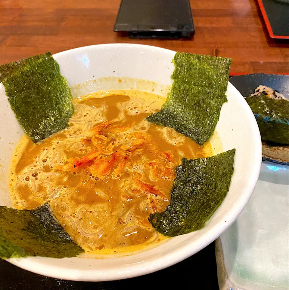 カレー蕎麦とうまむす|わこさん