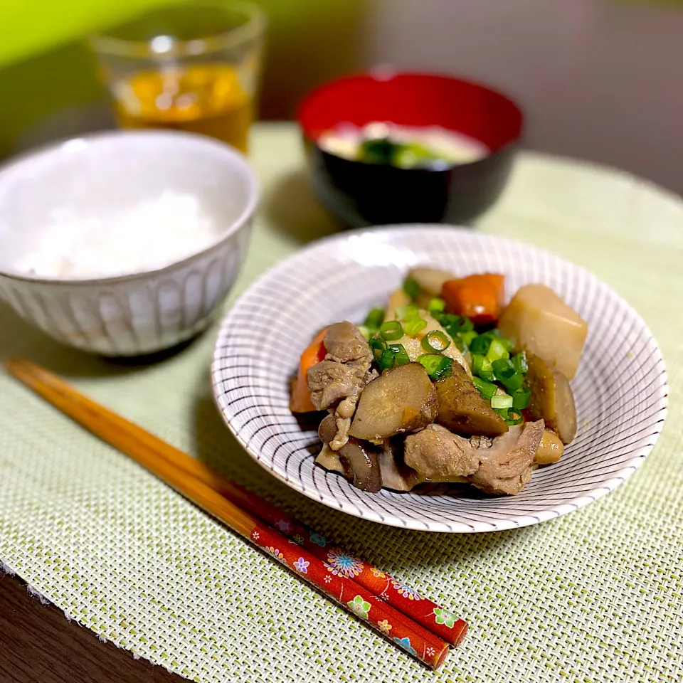 筑前煮＊ちくわと豆腐のお吸い物|ちぐあささん