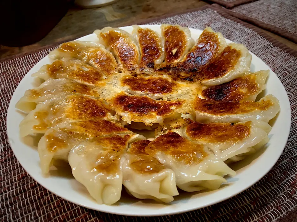 羽つき焼き餃子|駄猫食堂さん