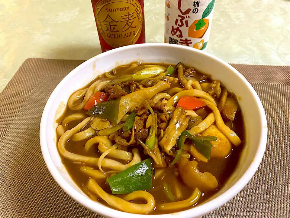 まりおさんの料理 芋煮ｶﾚｰうどん|ぽっちさん