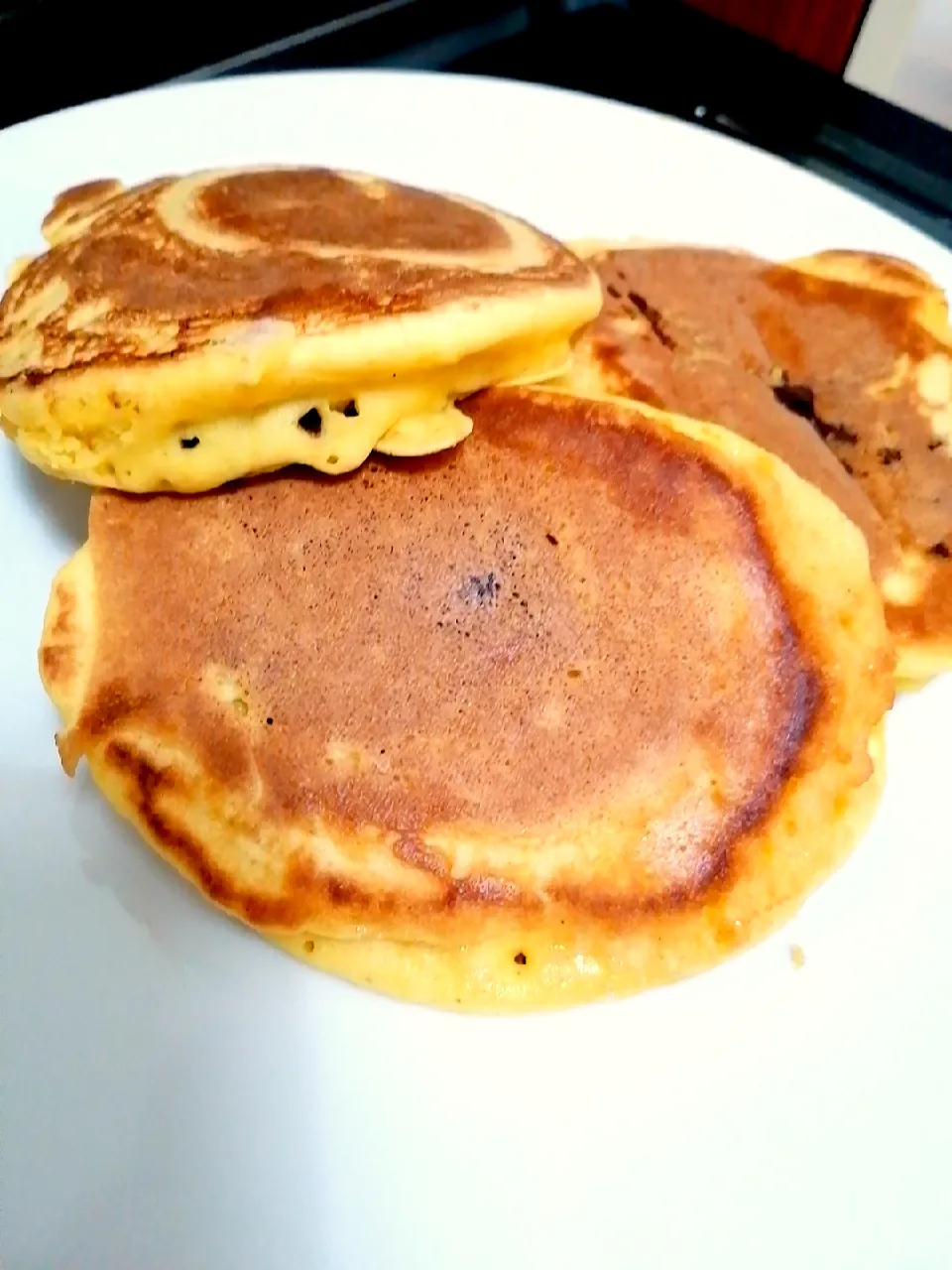 Pancake con cuore di cioccolato fondente|Lila Ai Fornelliさん