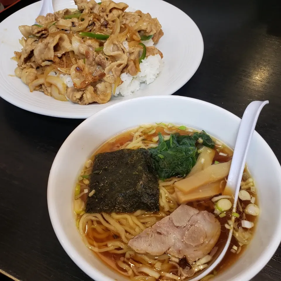 Ｂセット(焼肉丼とミニラーメン)
ライス大盛|haru1204jpさん