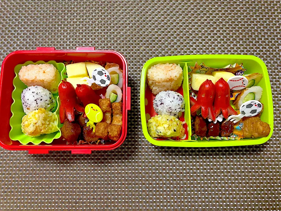 Snapdishの料理写真:子供たちのお弁当🍱|Airene Cailoさん