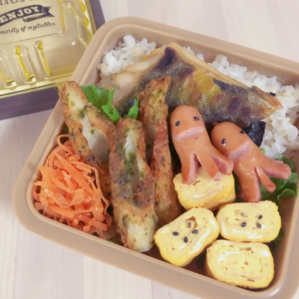 Snapdishの料理写真:お魚のり弁当✩⃛ほっけちゃん|융태지ෆ⃛さん