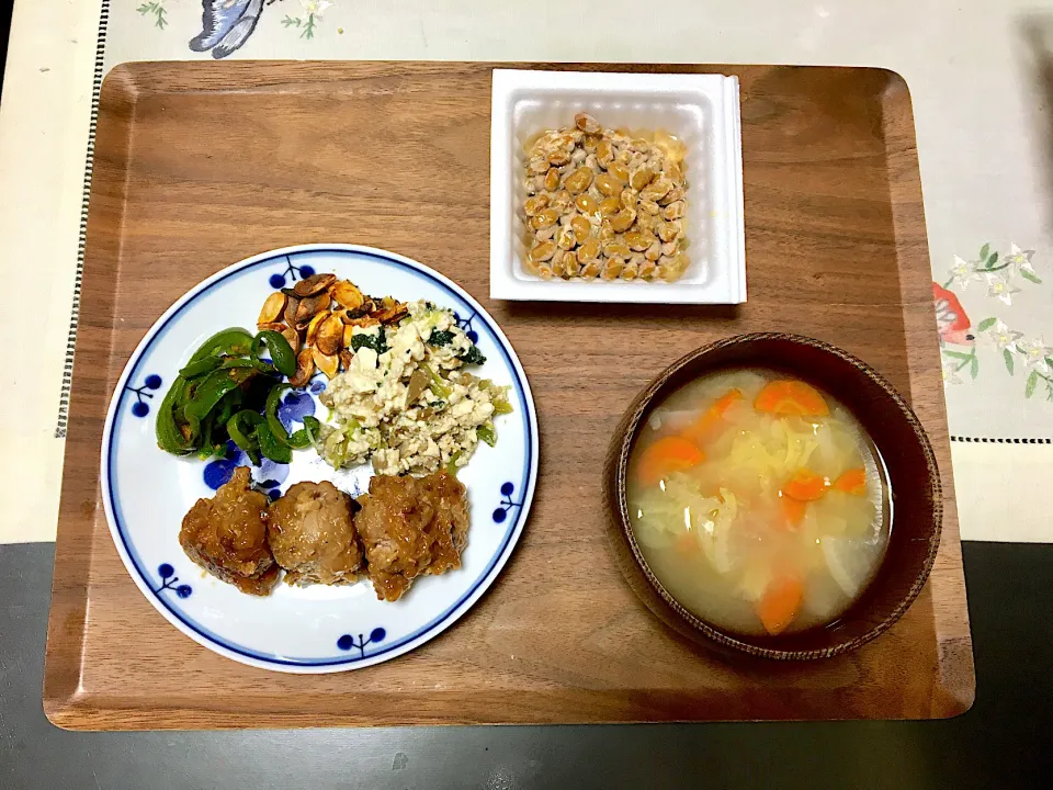 Snapdishの料理写真:豚肉のウマ団のご飯|みよさん