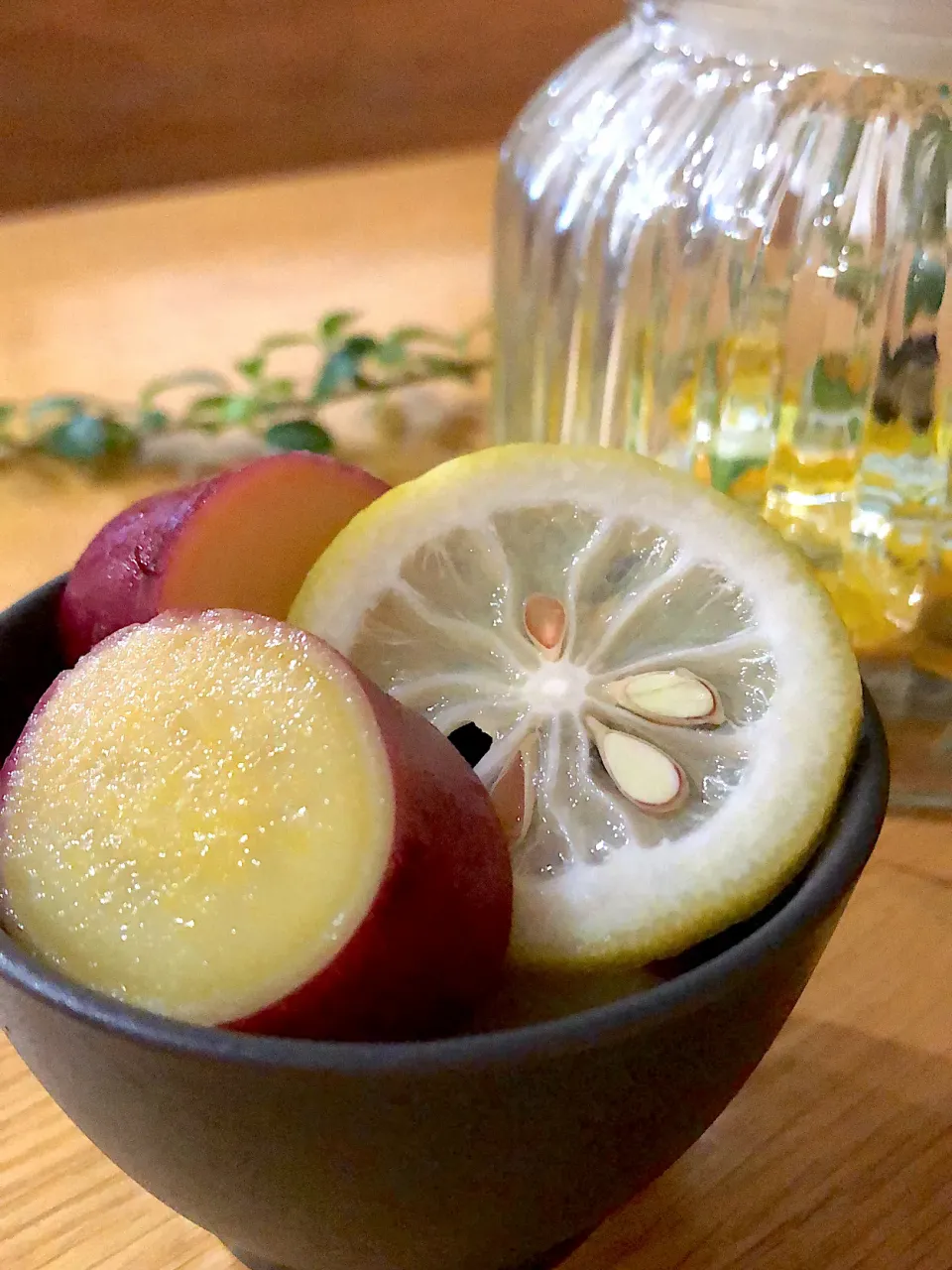 さつま芋の蜂蜜レモン煮🍋🍯|ゆきさん