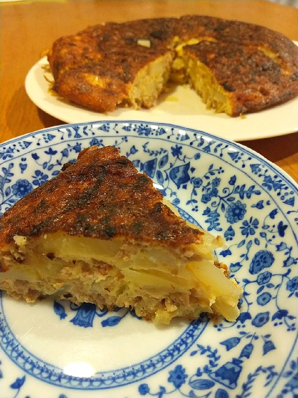 ご飯に間に合わなかったスペイン風オムレツ|まきごろうさん