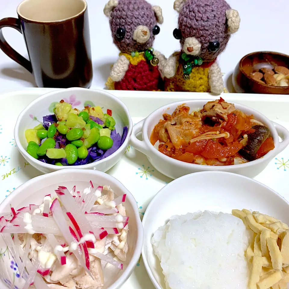 Snapdishの料理写真:昨夜の晩ご飯^ - ^|chagashiさん