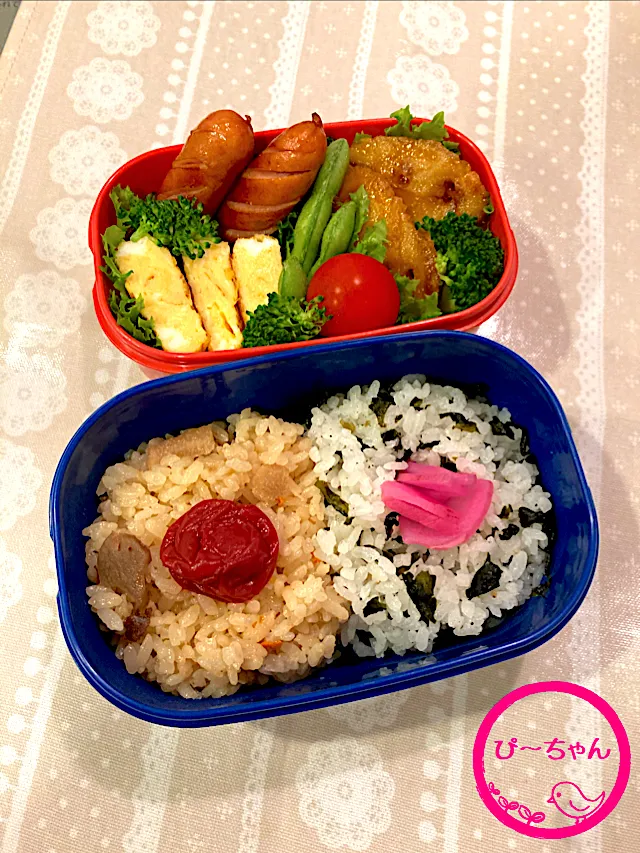 Snapdishの料理写真:次女☆専門学生弁当😊91日目|☆ぴ〜ちゃん☆さん