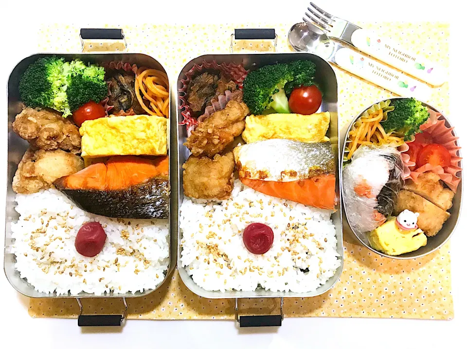 Snapdishの料理写真:やっぱり多かった娘のお弁当🍱|megさん