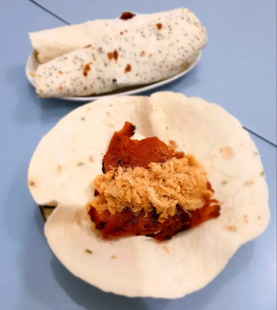 Wrap w/ BBQ Pork + Pork Floss |envymaqueenさん