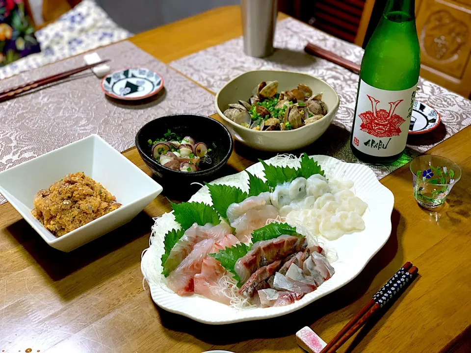 アサリの酒蒸し|晩酌男さん