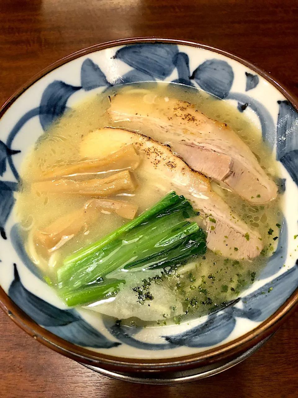 Snapdishの料理写真:鶏白湯塩ラーメン@三宝亭|Kazuya Miyukiさん