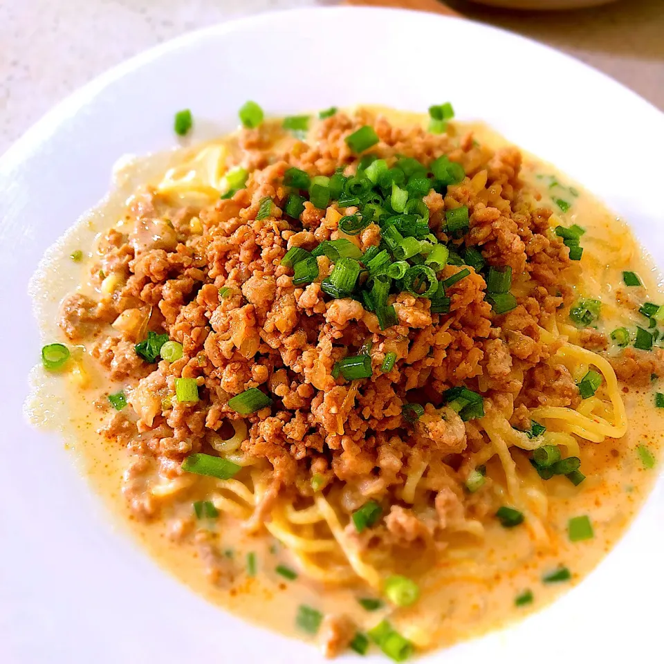 大豆肉で坦々麺|yenzzzzさん