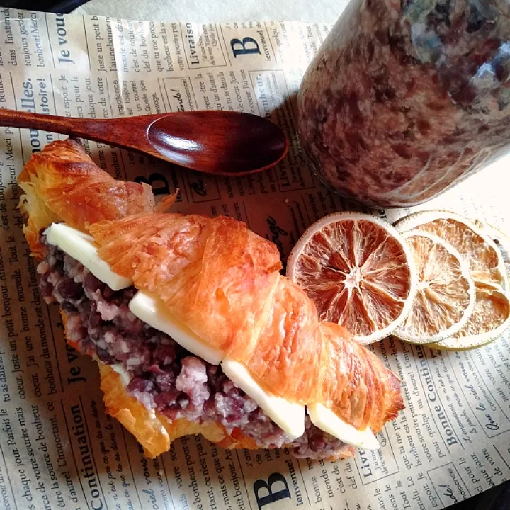 発酵あんこバターサンド
〜砂糖不使用〜発酵あんこパワー記載💗|ひろさん