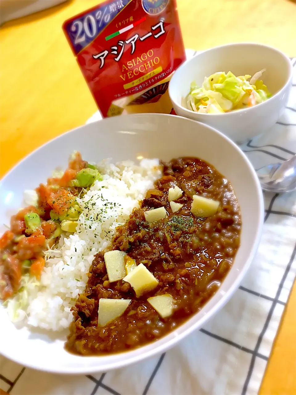 新米でいただくカレーライスにもアジアーゴ|Lily2525さん