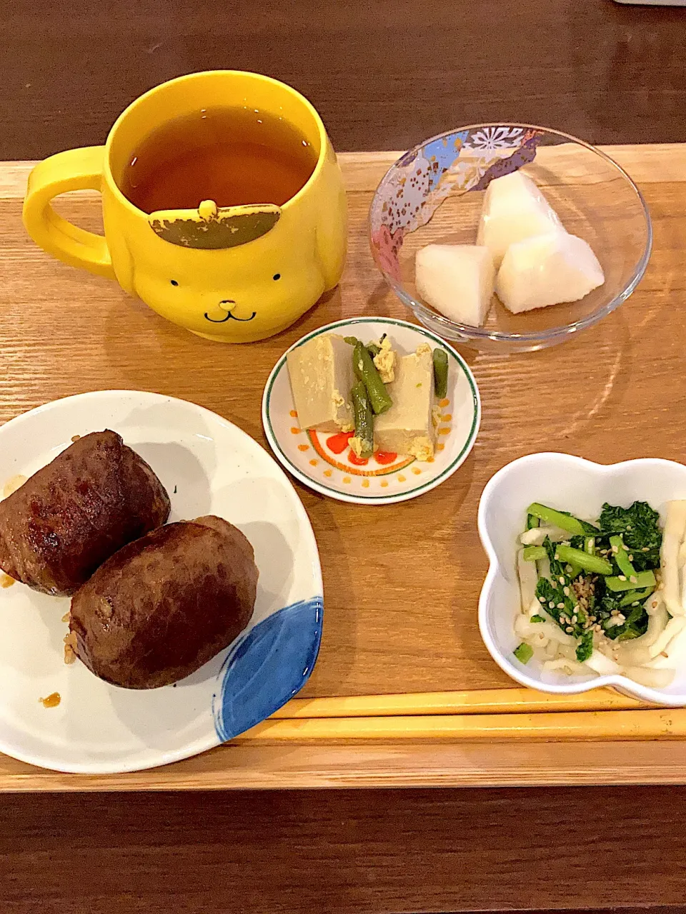 Snapdishの料理写真:肉巻きおにぎり|なつこいっきママさん