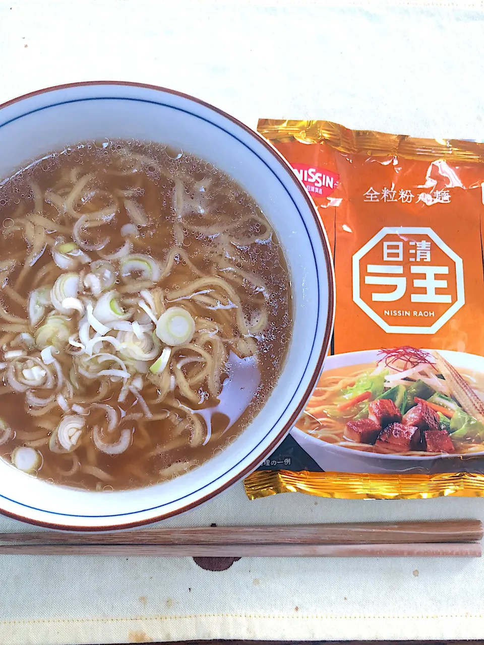 Snapdishの料理写真:今日の朝ラーメン🍜|kudoさん