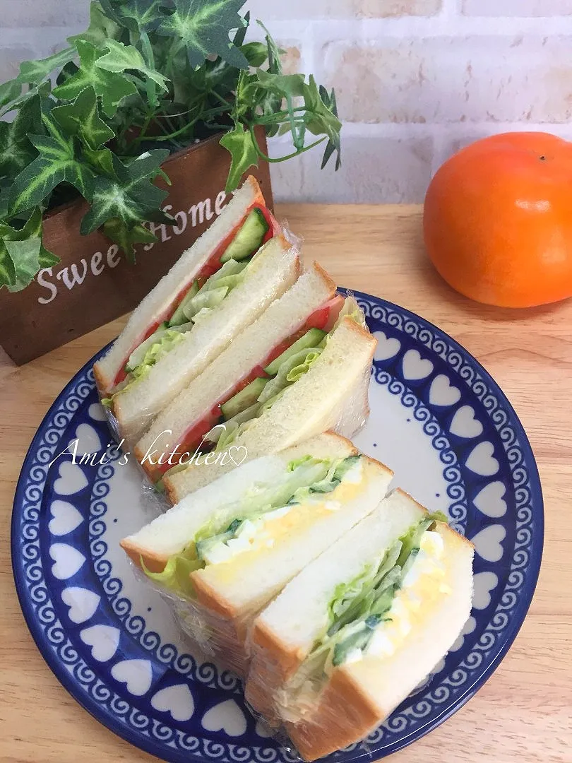 ミックスサンド😋🥪|あみさん