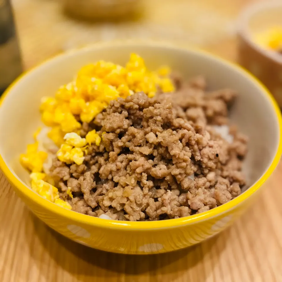 鶏そぼろ丼|yuuukaさん